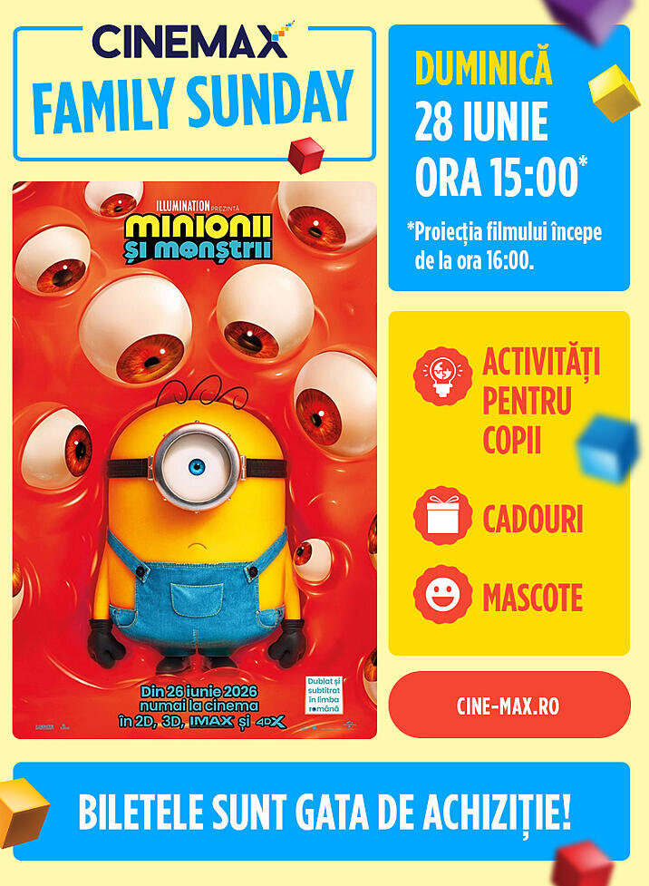 Family Sunday: Minionii și monștrii