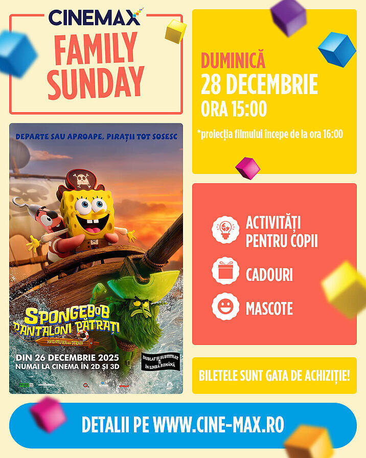 Family Sunday:SpongeBob Aventura cu pirati