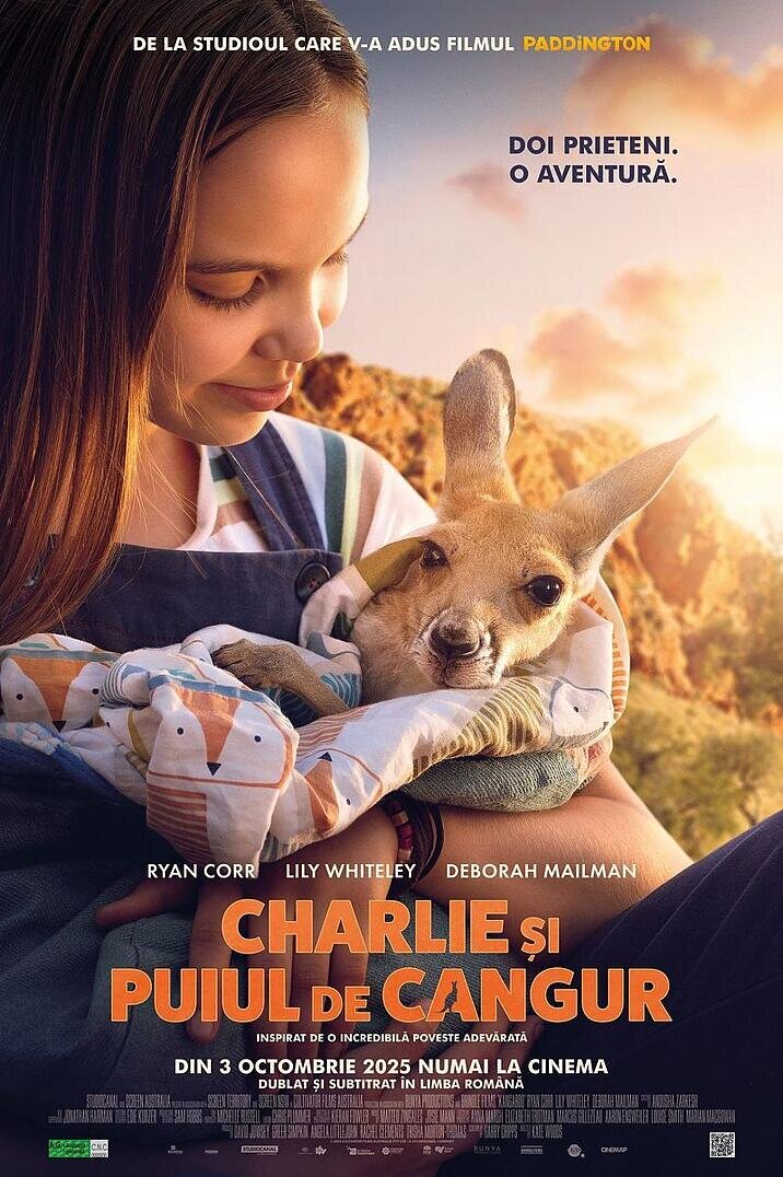 Charlie si puiul de cangur