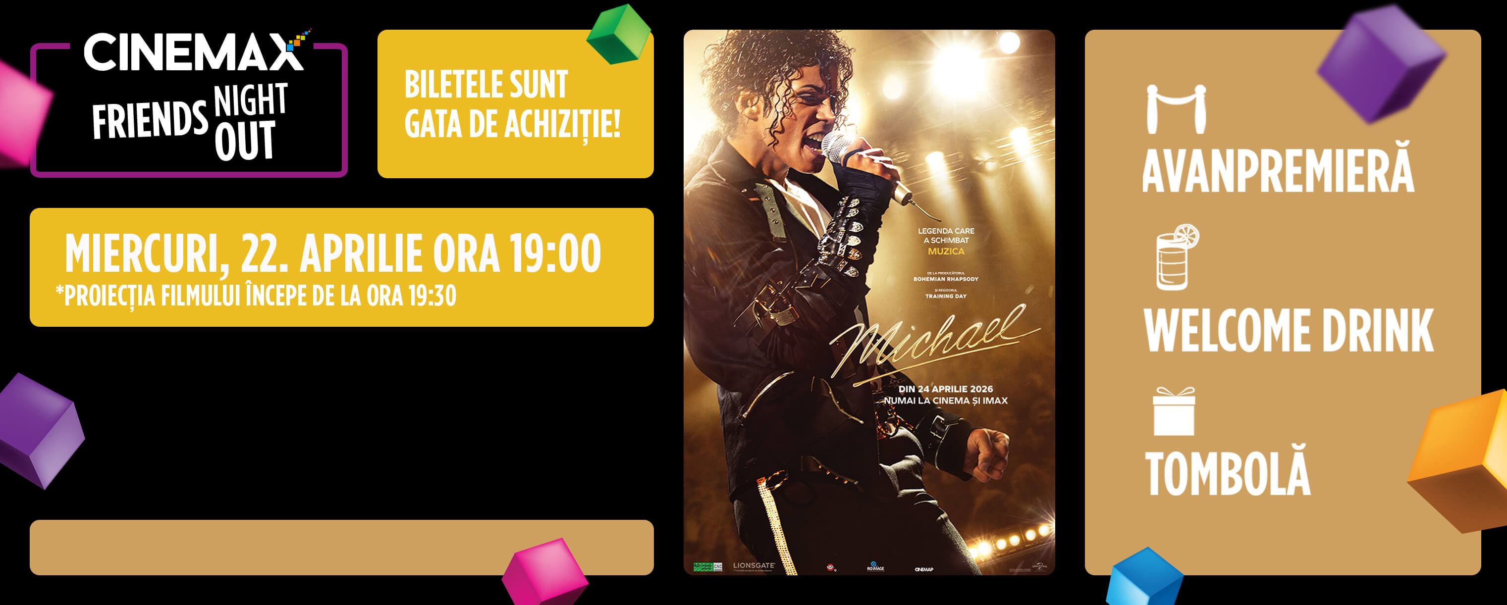 Friends Nights Out: Michael