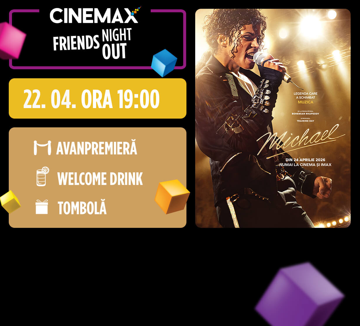 Friends Nights Out: Michael