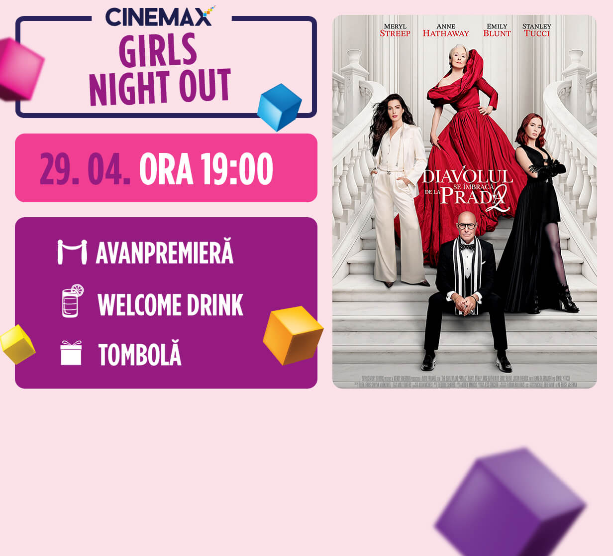 Girls Night Out: Diavolul se îmbracă de la Prada 2